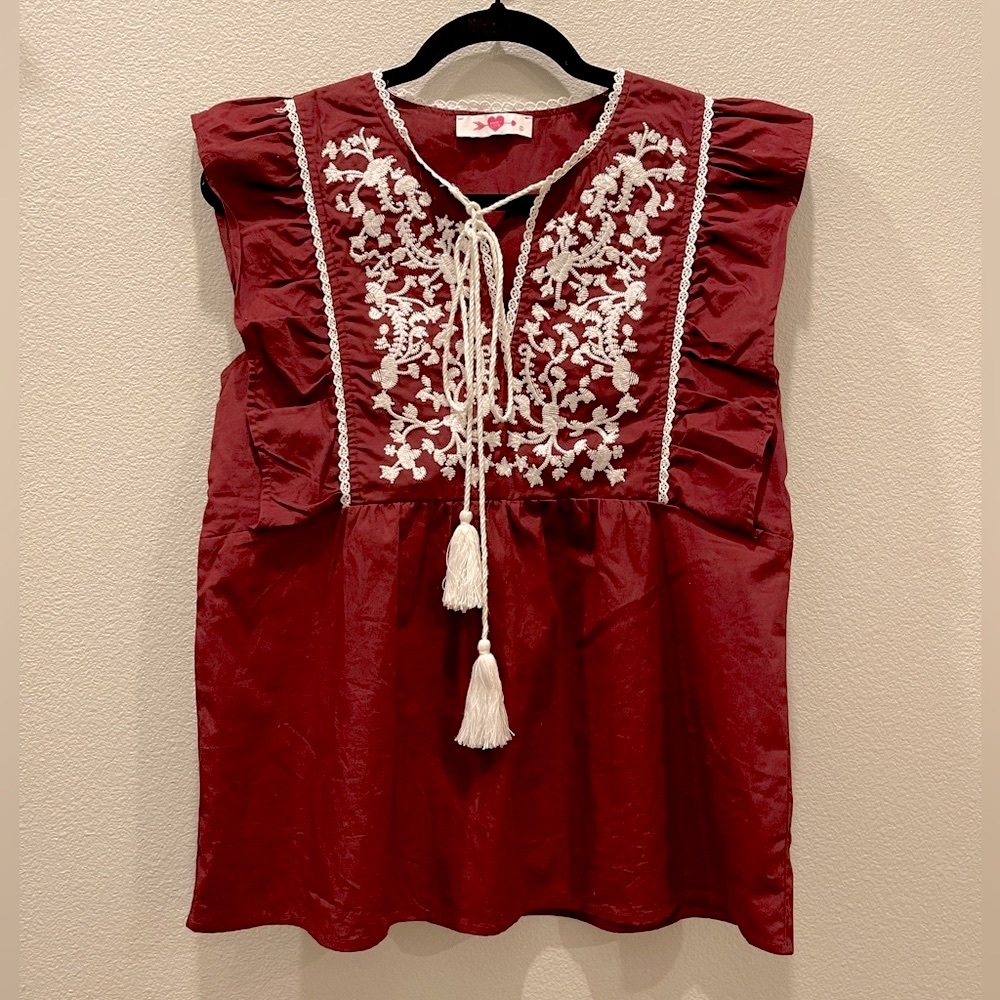 Embroidered Top